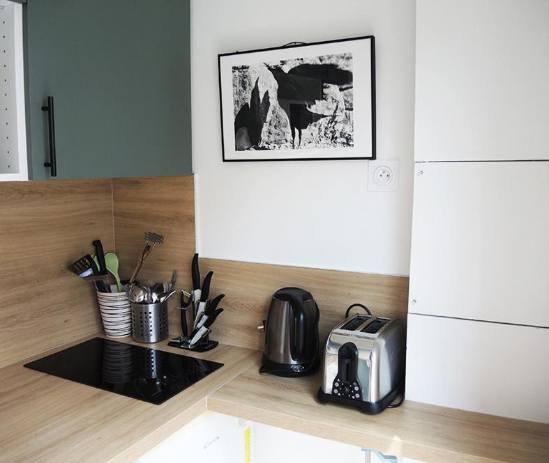 2 Pieces Avec Balcon Plein Sud Apartment Paris Luaran gambar