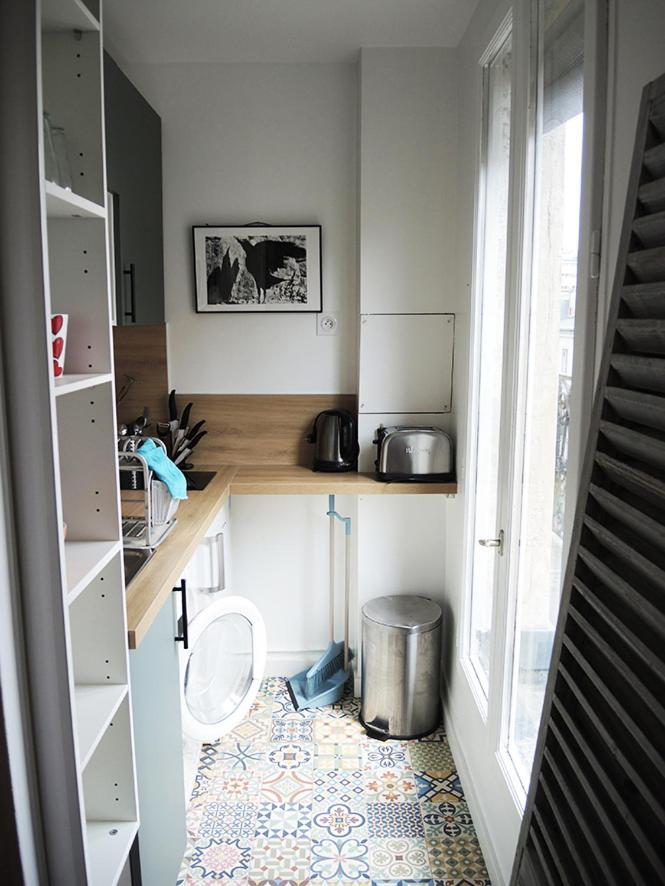 2 Pieces Avec Balcon Plein Sud Apartment Paris Luaran gambar
