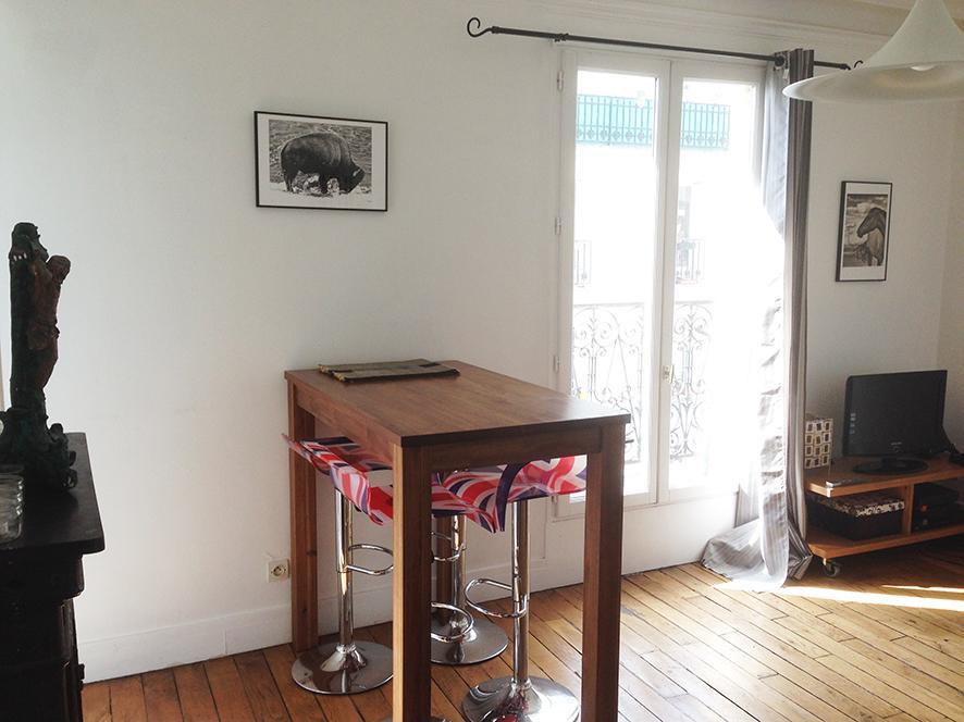 2 Pieces Avec Balcon Plein Sud Apartment Paris Luaran gambar
